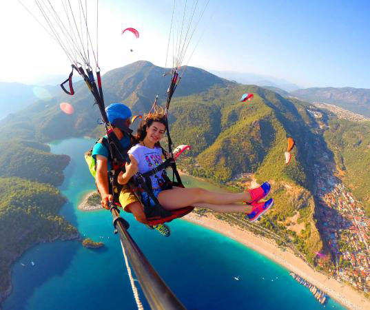 Fethiye yamaç paraşütü 