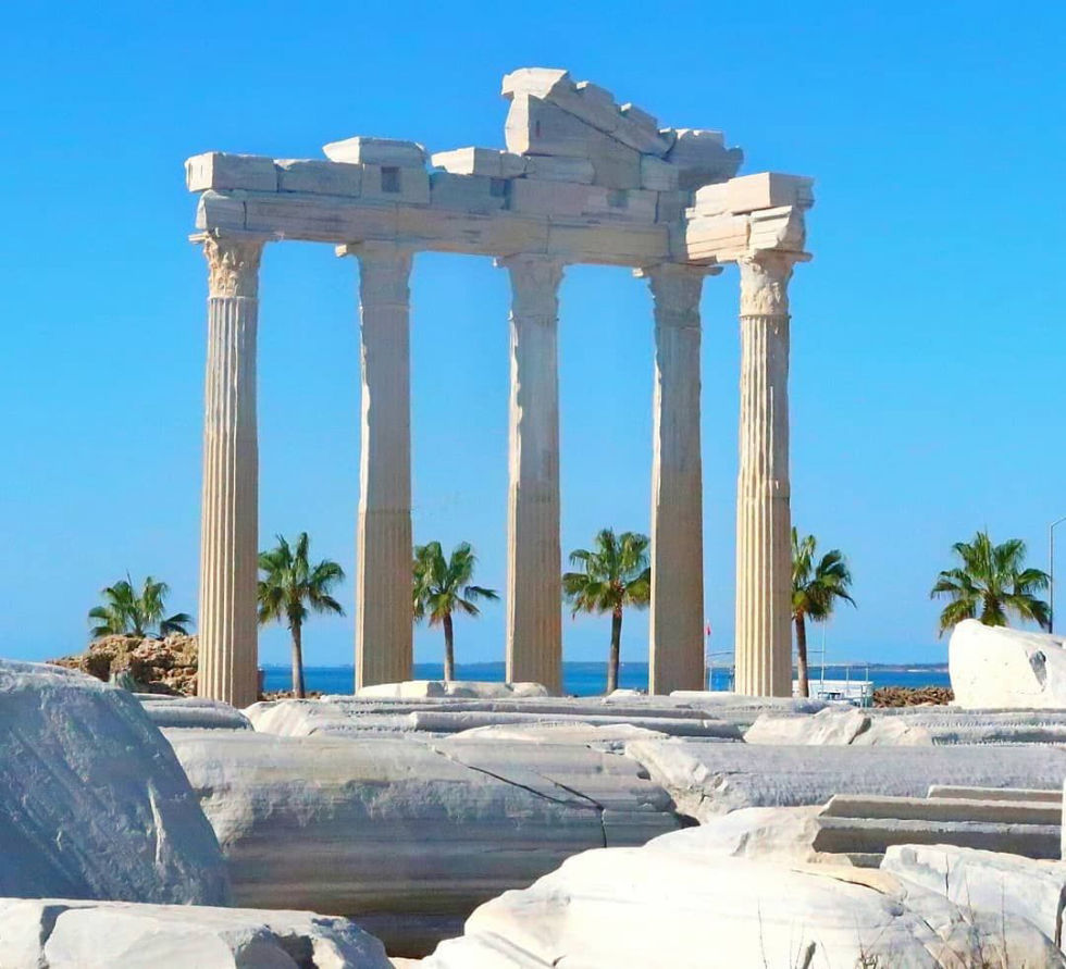 Side antik şehri ve Apollon tapınağı